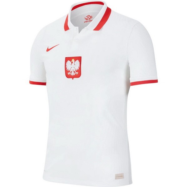 Tailandia Camiseta Polonia 1ª Kit 2020 Blanco
